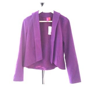 NWT FOREVER 21 purple jacket