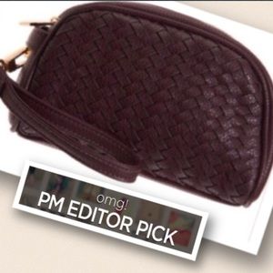 LAST 1-PM EDITOR PICK vegan leather Deux Lux grape