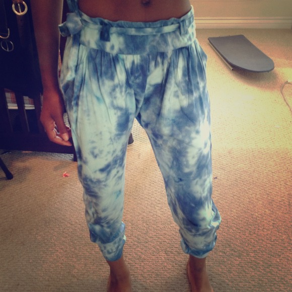 Bleached Harem Pants