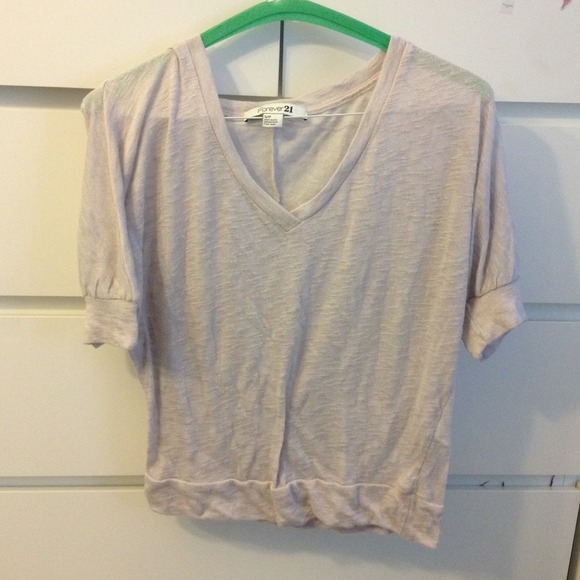 FOREVER 21 V-NECK TOP