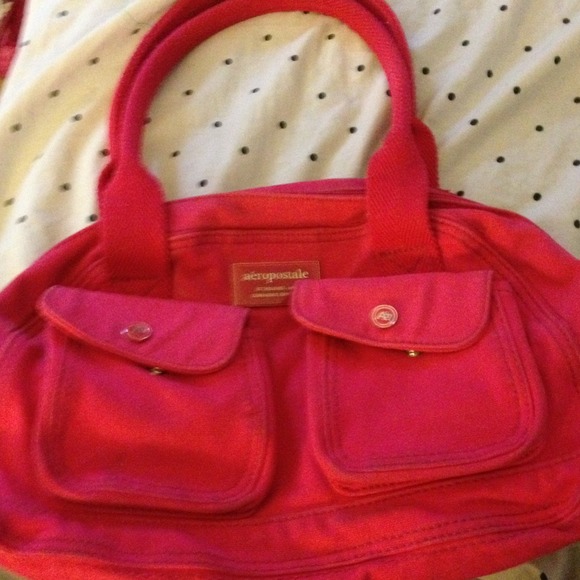 Hot pink purse