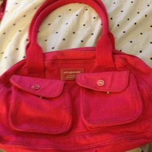 Hot pink purse