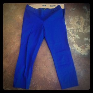 J.crew never worn cobalt blue Minnie pants