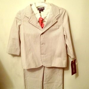 Boys striped suit - Cherokee - 24 months