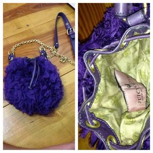 Purple juicy couture bag worn once
