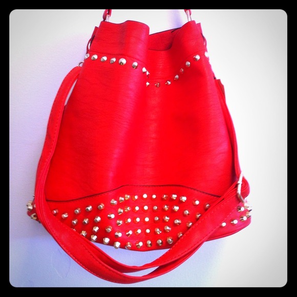 ❌SOLD❌Gorgeous Hobo Red Bag - Picture 1 of 4