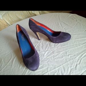 Franco Sarto Purple Suede Pumps ✨ NWOT