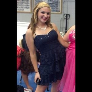 Beautiful navy party dress