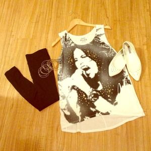 Funky rocker tank
