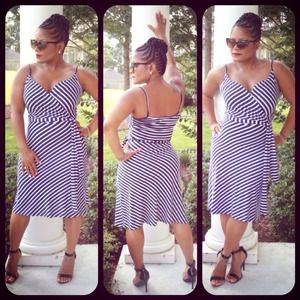❌SOLD❌Nautical Stripe Dress