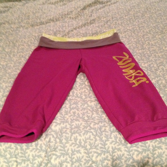 **SOLD** Zumba capris!  Worn twice!