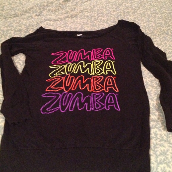 **SOLD** Zumba long sleeved top!