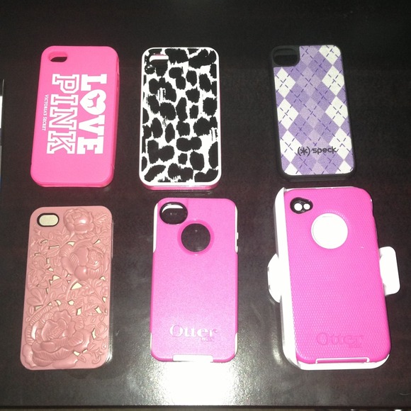 RESERVED for @kallieraine --iPhone 4 Cases Bundle