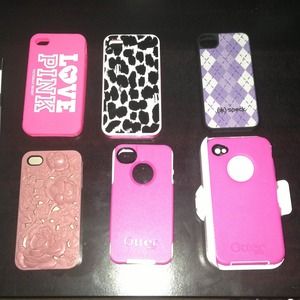 RESERVED for @kallieraine --iPhone 4 Cases Bundle