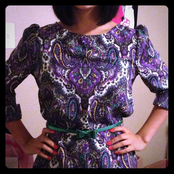 REDUCED J Crew Paisley Top
