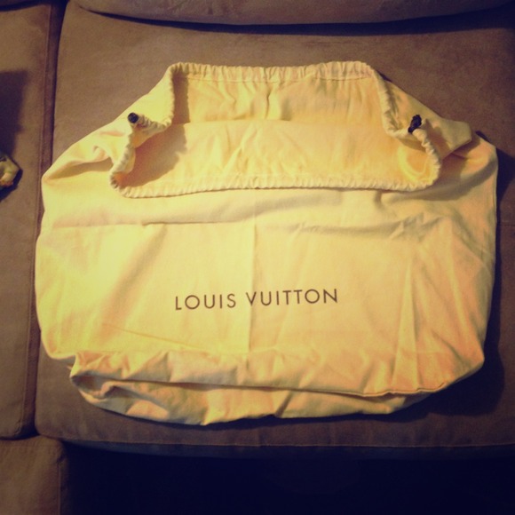 SOLD!!!!Authentic Louis Vuitton purse dust bag!!