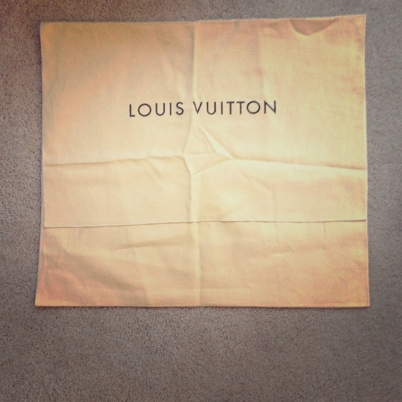 SOLD!!!!!!Authentic Louis Vuitton purse dust bag!!