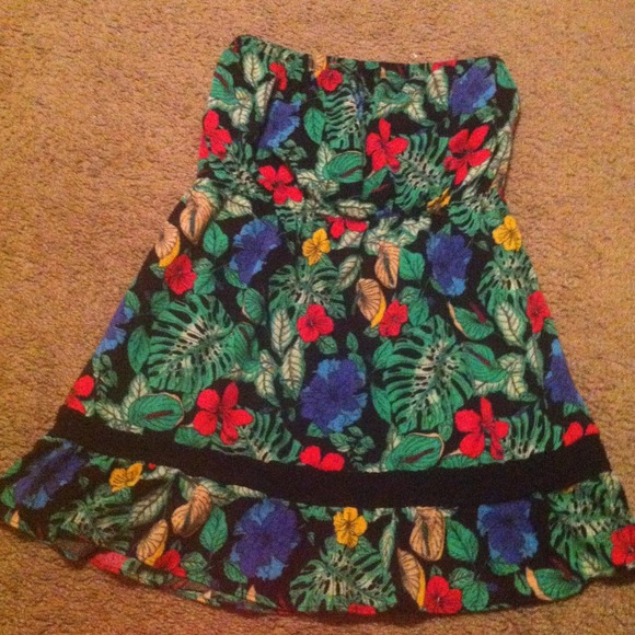 Dress and floral shirt bundle