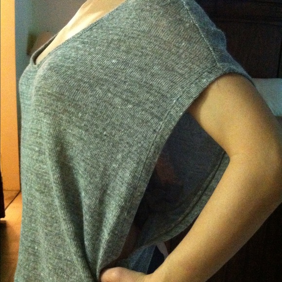 ❌Sold❌Gray knit Brandy shirt