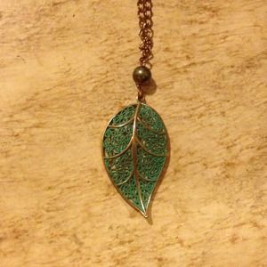 Leaf necklace