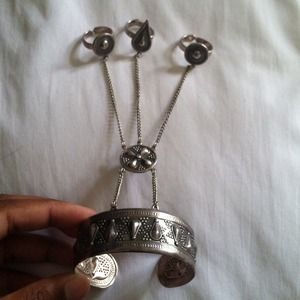 Rings with bracelet combo