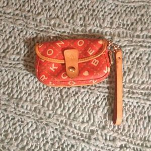 Authentic Dooney & Bourke wristlet