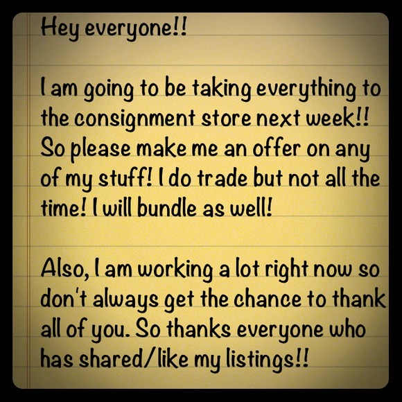 Make me offers!
