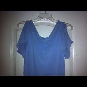 Blue dress