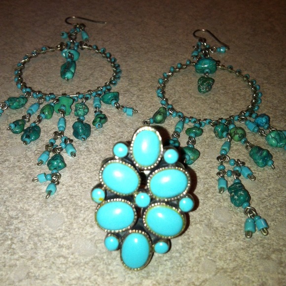 Real Turquoise Set
