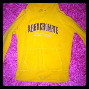 Yellow hoodie.