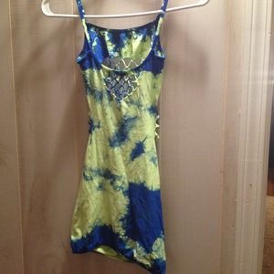 ♦Sexy tie die tight dress!!♦