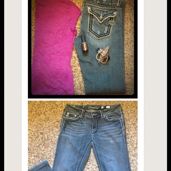 Miss me grey was jeans