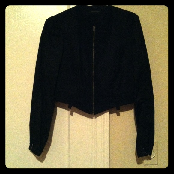 BCBG Maxazria Combat inspired jacket...size M