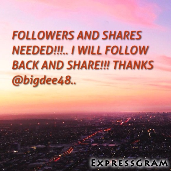 FOLLOWERS...SHARE..