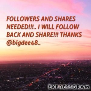 FOLLOWERS...SHARE..