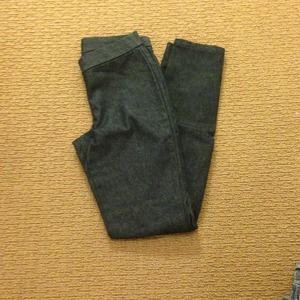 Express denim leggings
