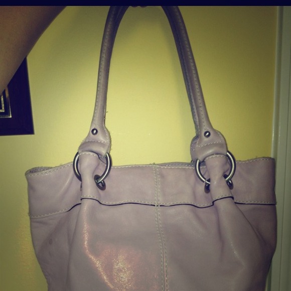 Tignanello purple LEATHER purse 💕💖