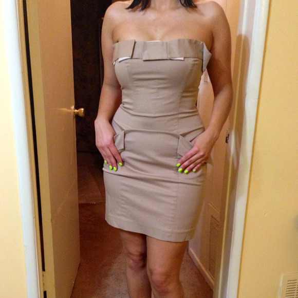 AUTHENTIC BEBE DRESS - Picture 1 of 2