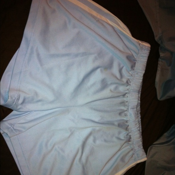 Light blue shorts
