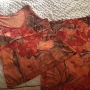 Matching top with skirt!