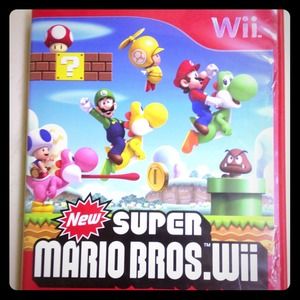 Super Mario Wii Game.   NO Scratches!!