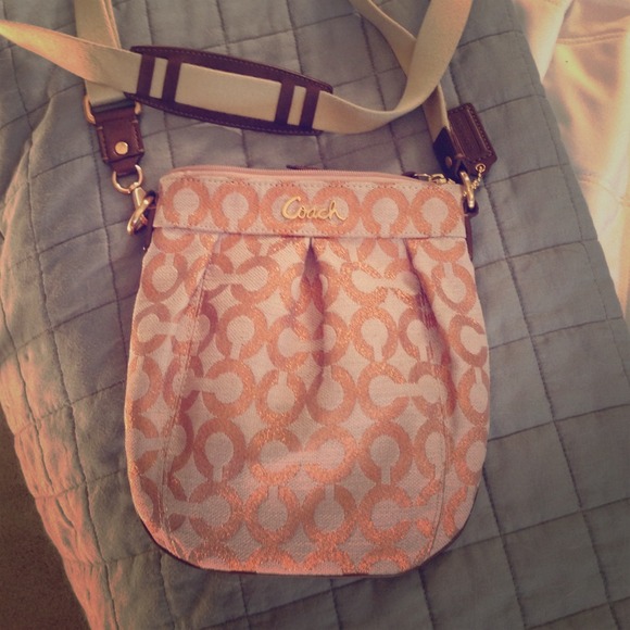 ❗❗❗Coach cross body bag metallic -❗❗
