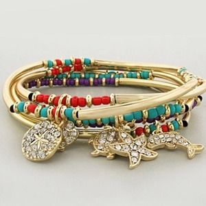 🚫SOLD🚫Multi Colored Beach Bracelet