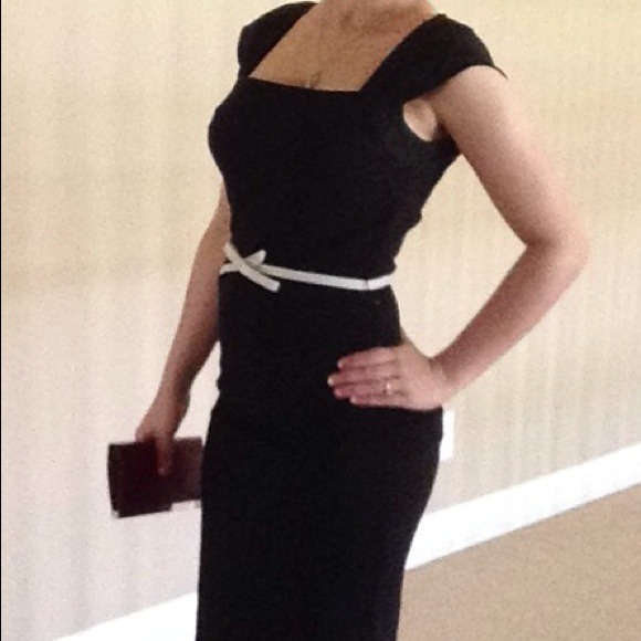 Black Pencil Fitting Dress