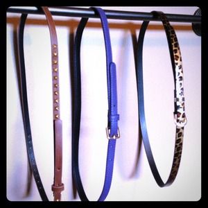 •Freebie• Set of 3 skinny belts