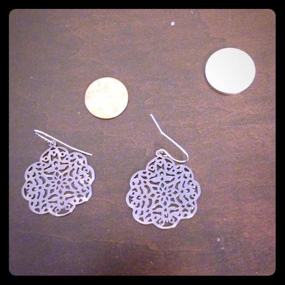 Hematite earrings