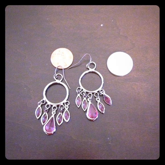 Hematite earrings