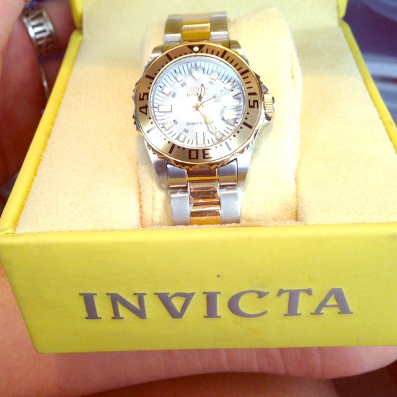 Brand new silver and gold woman's Invicta watch