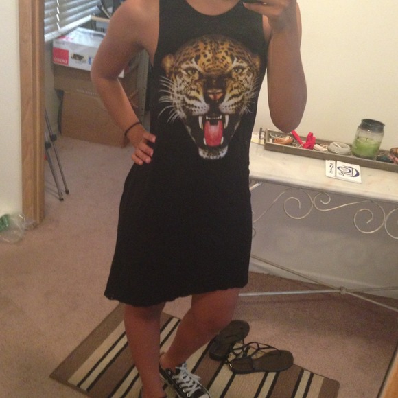 black tanktop dress