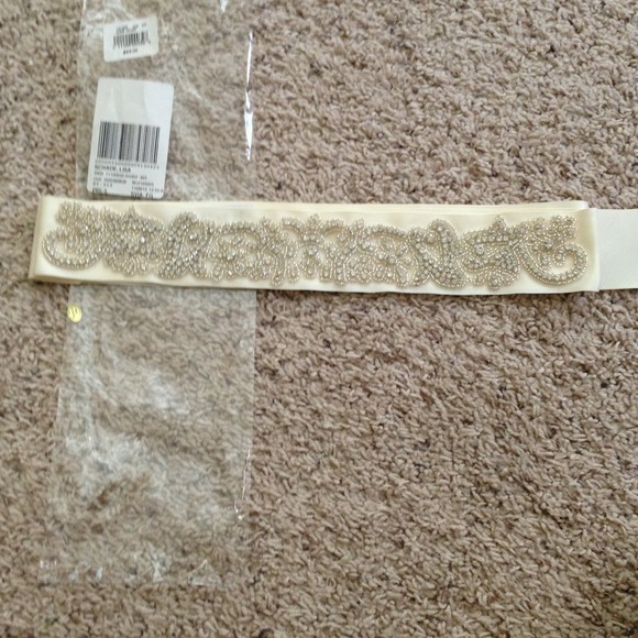 Beautiful bridal sash
